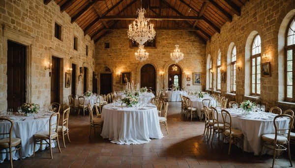 Top astuces pour sélectionner la salle de mariage parfaite en gironde