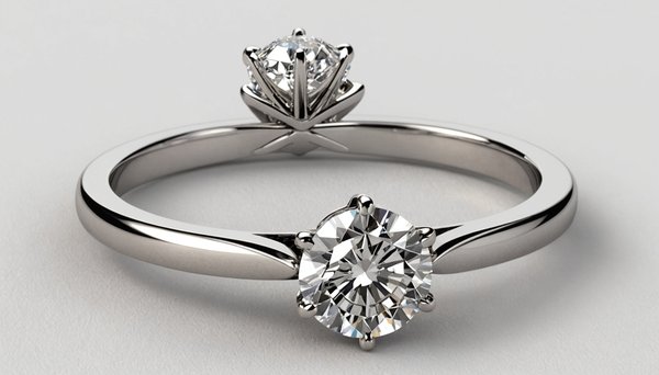 Pourquoi choisir un solitaire en or blanc pour votre mariage ?